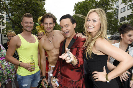 JFMS Truck zum Christopher Street Day in Berlin