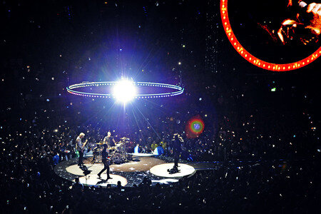 Konzert von  U2 in Köln