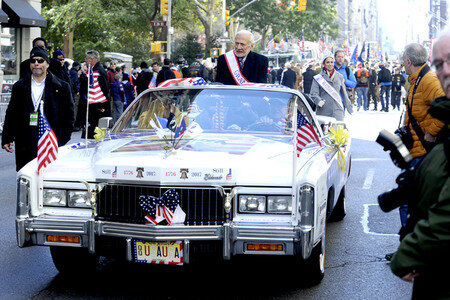 Veterans Day Parade 2017 in New York
