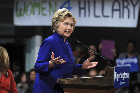 Rede von Hillary Clinton in New York