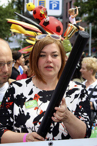 Parade zum Christopher Street Day 2016 in Hamburg
