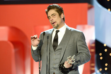Donostia Award für Benicio Del Toro, San Sebastian Film Festival 2014
