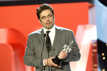 Donostia Award für Benicio Del Toro, San Sebastian Film Festival 2014