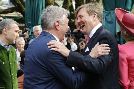 König Willem-Alexander und Königin Maxima der Niederlande in München