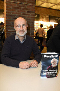 Lesung von Harald Lesch auf dem Literaturfest München 2018