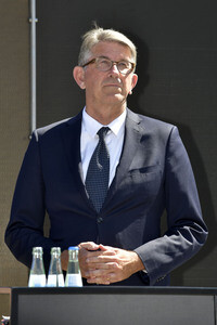 Pressekonferenz 65 Jahre Mauerbau in Berlin