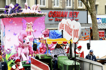 Rosenmontagszug 2017 in Köln