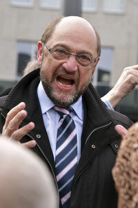 SPD-Kanzlerkandidat Martin Schulz in Darmstadt