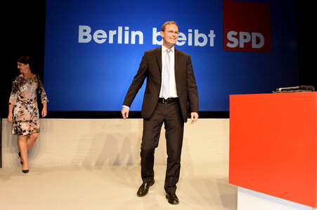 Wahlabend der SPD in Berlin