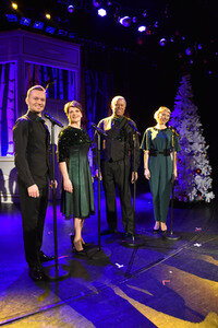 Fotoprobe 'Gayle Tufts - Very Christmas' in Berlin