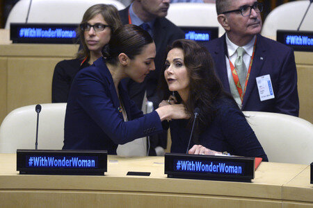 Ernennung von Wonder Woman zur UN-Botschfterin in New York