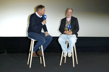 Verleihung der 'Gläsernen Leinwand' an Roland Emmerich in Hamburg