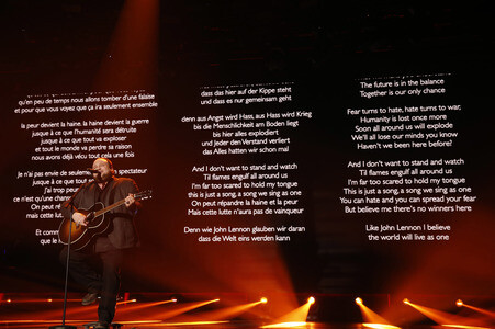Generalprobe zur TV-Show 'Eurovision Song Contest 2016 - Unser Lied für Stockholm' in Köln