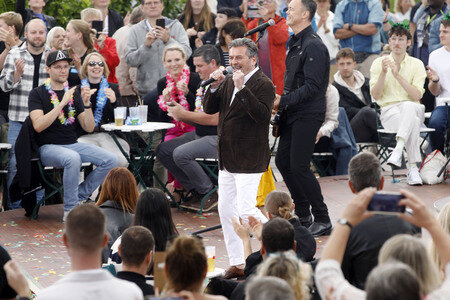 TV-Show 'ZDF-Fernsehgarten' in Mainz