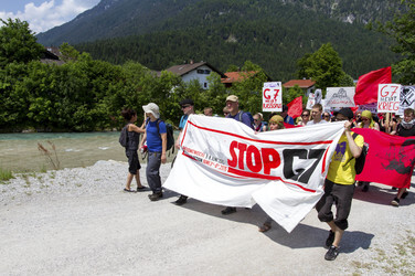 G7 Gipfel auf Schloss Elmau in Bayern