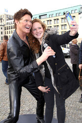 Launch der Wachsfigur von David Hasselhoff, Berlin