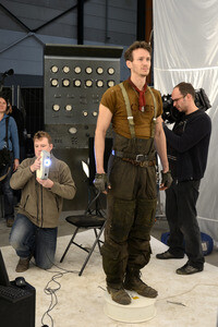 Dreharbeiten zu 'Iron Sky: The Coming Race' in Lint
