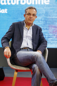 Navid Kermani auf der Frankfurter Buchmesse 2025 in Frankfurt