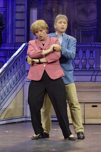 Theaterprobe 'Miss Merkel - Mord in der Uckermark' in Berlin