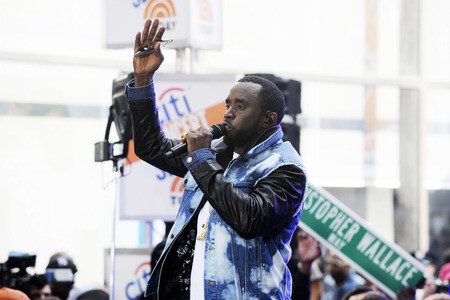 Puff Daddy and the Family in der NBC-Show 'Today' in New York