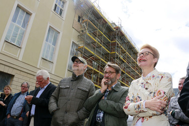 Deutsche Staatsoper Richtfest in Berlin