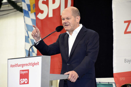 Wahlkampfveranstaltung der SPD in Grasbrunn