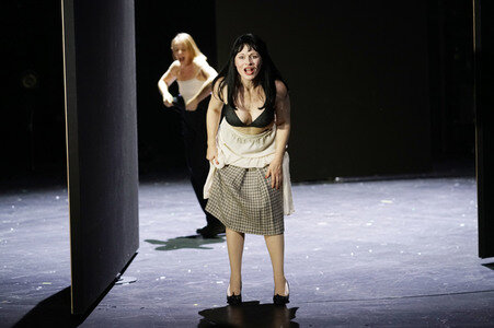 Theaterprobe 'Die stillen Trabanten' in Berlin