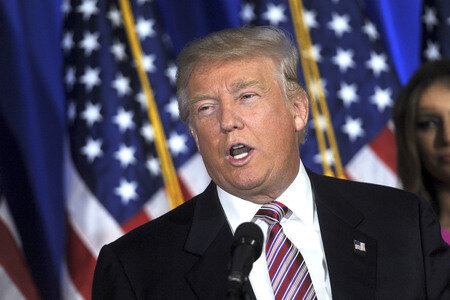 Wahlkampfrede von Donald Trump in Briarcliff Manor