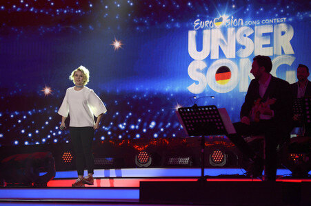 Generalprobe zur TV-Show 'Eurovision Song Contest - Unser Song 2017' in Köln