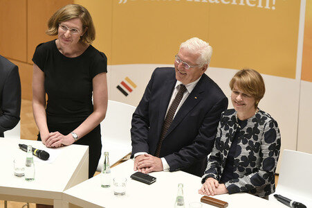 Podiumsdiskussion mit Frank-Walter Steinmeier in Brühl