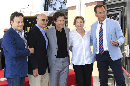 Jason Bateman erhält einen Stern auf dem Hollywood Walk of Fame in Los Angeles