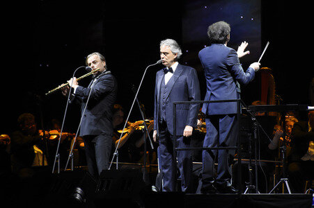 Konzert von Andrea Bocelli in München
