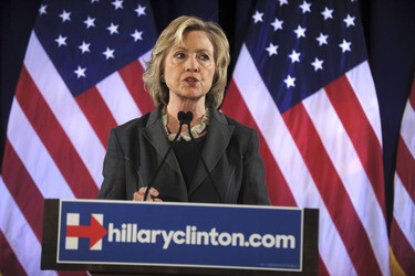 Hillary Clinton spricht in New York