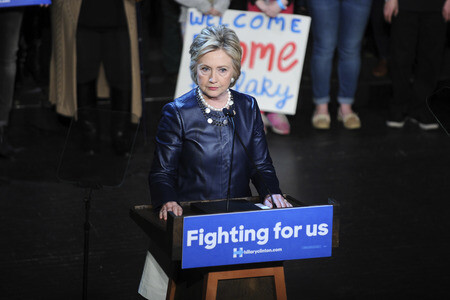 Hillary Clinton in New York