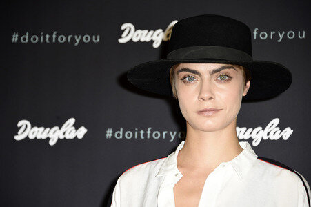 Photocall mit Cara Delevingne in Berlin