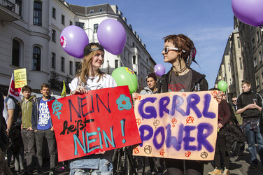 Weltfrauentag Demo, Berlin