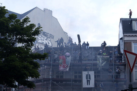 G20 Demonstration und Ausschreitungen im Schanzenviertel in Hamburg