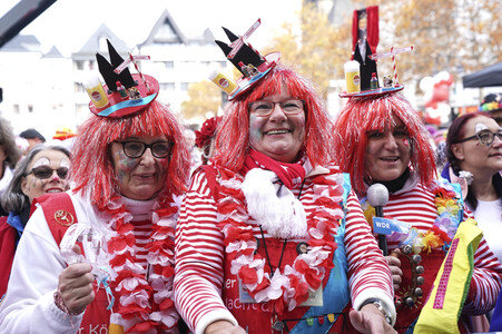 Karnevalsauftakt 2018 in Köln