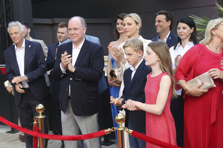 Einweihung des Themenbereichs Monaco mit Fürst Albert II. im Europa-Park in Rust
