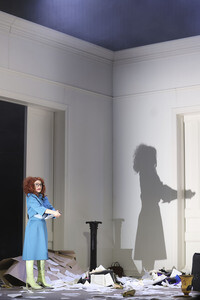 Theaterprobe 'Sophia oder Das Ende der Humanisten' in Berlin