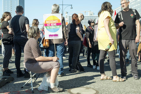 Demonstration 'Unteilbar' in Berlin