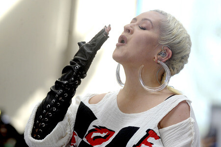 Konzert von Christina Aguilera in New York