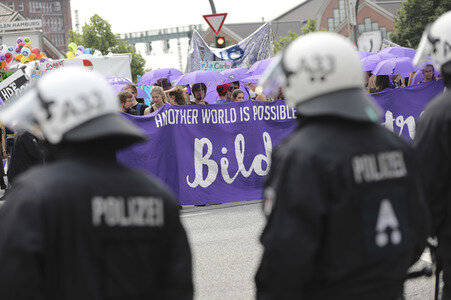 Demonstration 'Bildungsstreik - Jugend gegen G20' in Hamburg