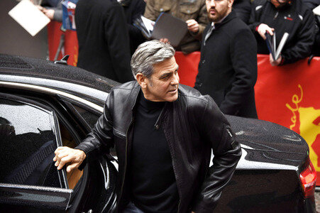 Ankunft zur 'Hail, Caesar!' Pressekonferenz, Berlinale 2016