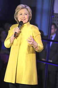 Wahlkampfrede von Hillary Clinton in New York