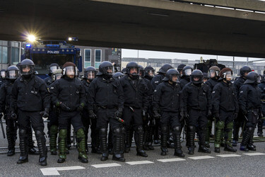 Demonstration 'Hooligans gegen Salafisten', Hannover
