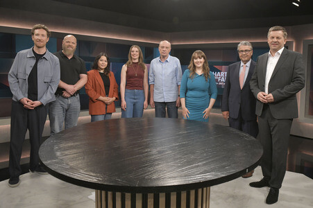 Talkshow 'hart aber fair' in Berlin