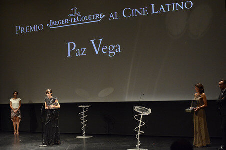 Premio Jaeger-LeCoultre al Cine Latino für Paz Vega, San Sebastian Film Festival 2017