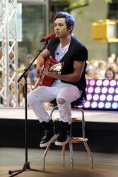 Austin Mahone in der NBC-Show 'Today', New York