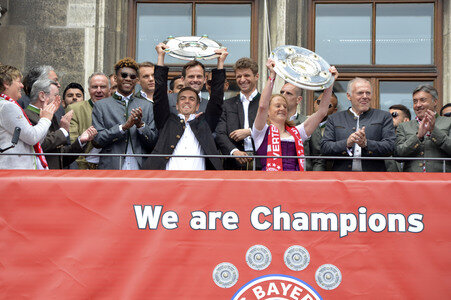 Meisterfeier des FC Bayern München